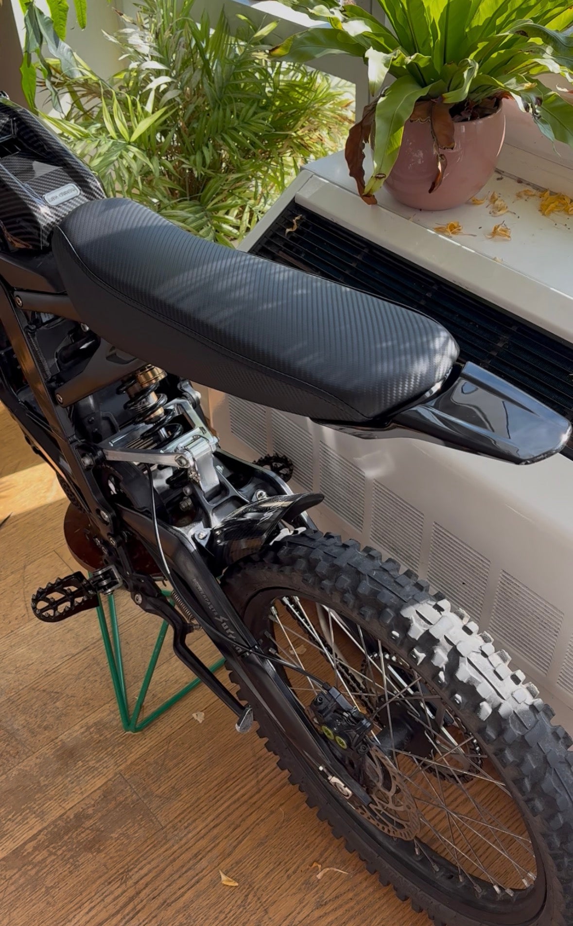 Surron extended seat kit