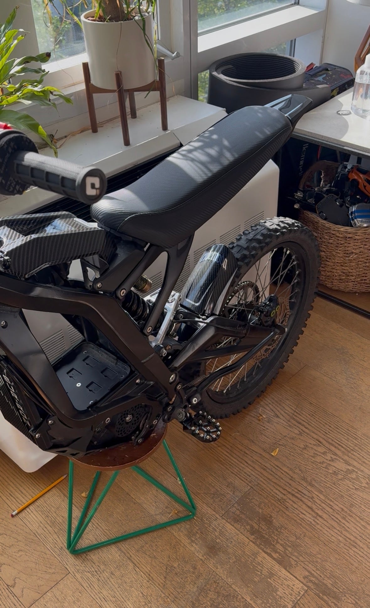Surron extended seat kit