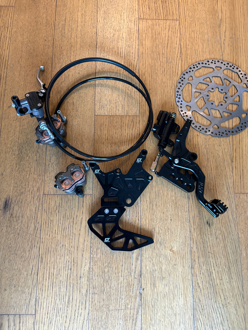 Dual caliper ub brake kit